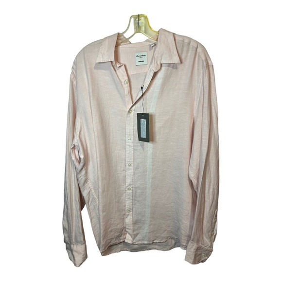 New NWT Men's Baird McNutt Linen Murano Slim Fit Button Front New NWT Men's Baird McNutt Linen Murano Slim Fit Button Front